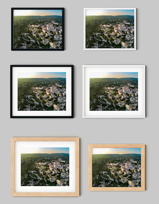 Gordes at Sunset