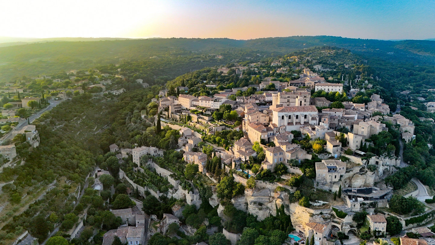 Gordes at Sunset