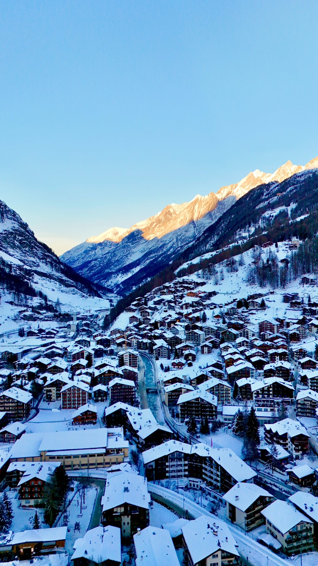 Zermatt in December